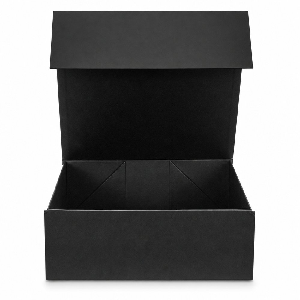 Magnetic Lid Gift Box — Large Black Presentation