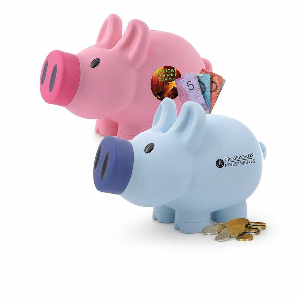 Branded Piggy Money Boxes — Custom Coin Banks