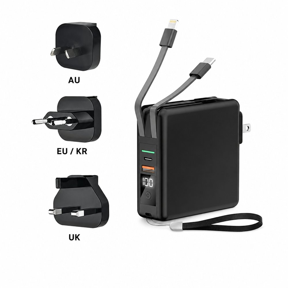 Power Bank Travel Adaptors (10,000mAh)