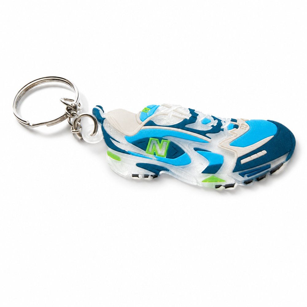Glow in the Dark Rubber Keyrings, Custom Shaped