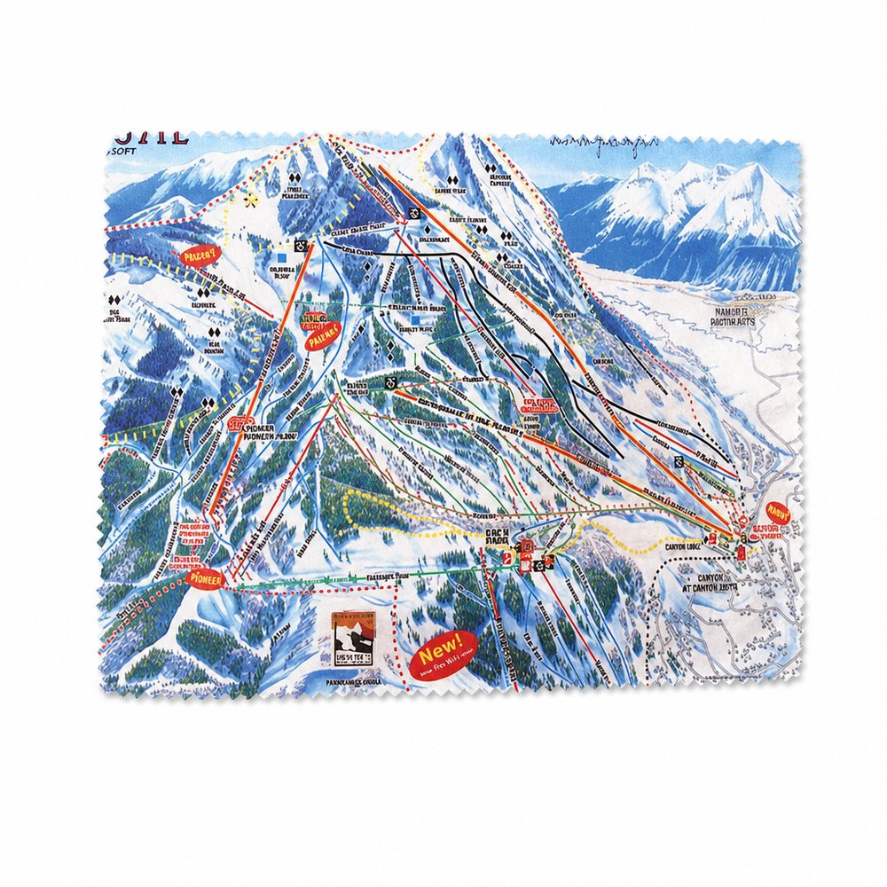 Custom Microfibre Towel XL — Full Colour Print