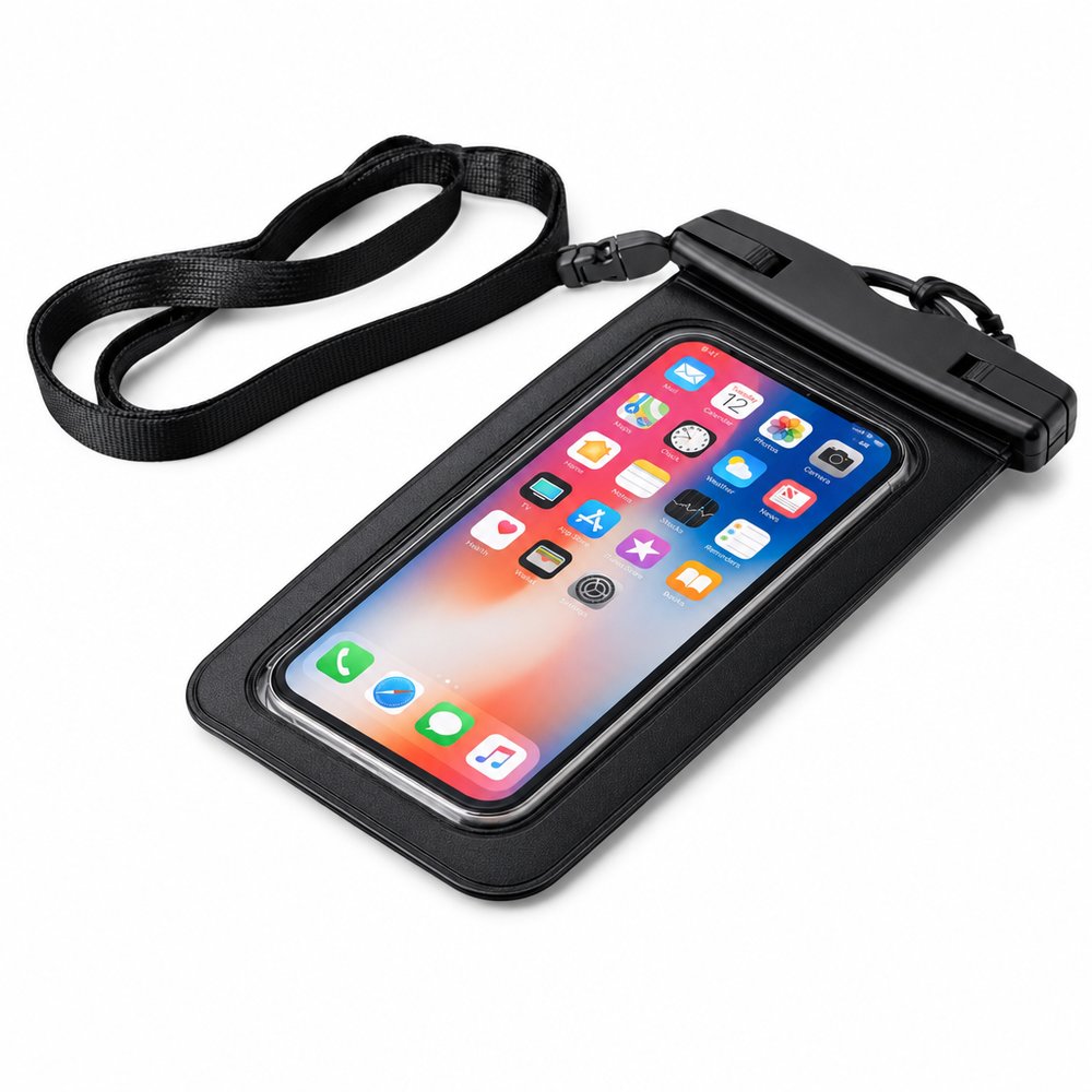 Waterproof Phone Pouch with Lanyard