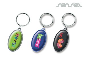 Oval Keyrings