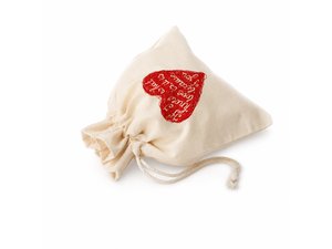 Calico Drawstring Gift Bags