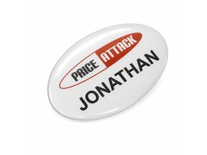 Full Colour Button badges (Medium Oval)
