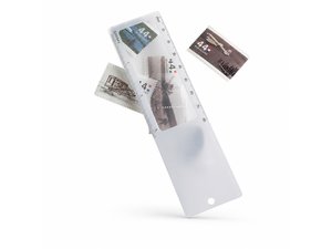 Plastic Rulers With Magnifier