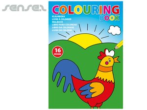 Kids Colouring Books (A4)