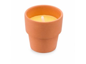 Clay Citronella Candles