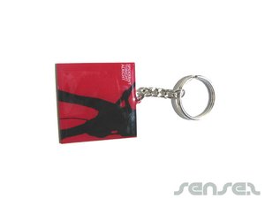 Epoxy Glass Key Chains