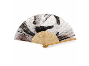 Wooden Satin Fans