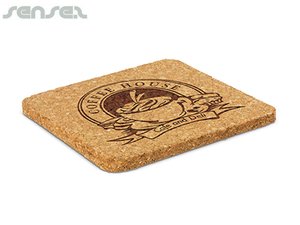 Island Cork Coasters - Square