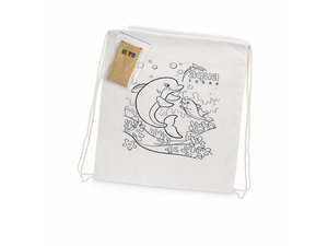 Colouring In Drawstring Backpacks