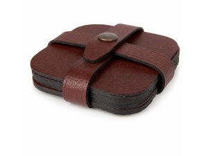 Australian Leather Coaster Sets (Set of 8)