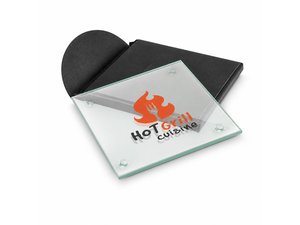 Clarity Glass Coasters (Single)