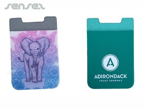 Full Colour Printed RFID Lycra Phone Wallets