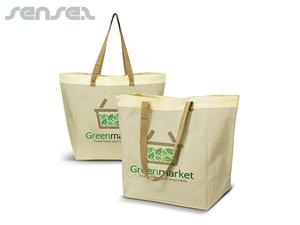 Custom Extra Large Linen Tote Bags With Gusset