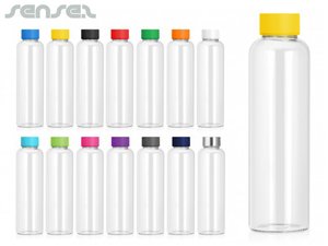 Pop Colour Glass Drink Bottles (600ml)