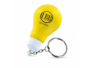 Custom Light Bulb Stress Keyrings