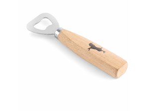 Custom Retro Wood Handle Bottle Openers