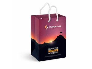 Laminated Colour Printed Paper Bags (Small)
