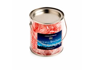 Candy Cane Filled Tins (x 40)