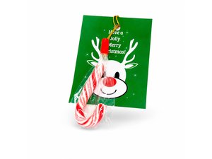 Custom Petite Candy Cane Cards