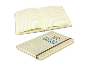 Natural Linen Look Notebooks (A5)
