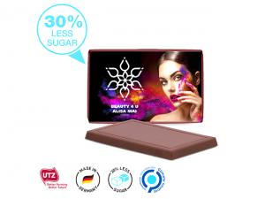 Custom Sugar Reduced Mini Chocolate Bars (7.5g)