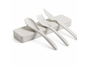 Bamboo Fibre Cutlery Sets