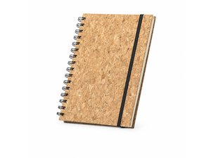 Natural Cork Spiral Notebooks (A5)