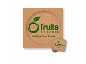 Cork Coaster Sets - Square (4Pcs)