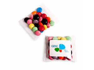 Corporate Coloured Chocolate Bean Bags (25g)