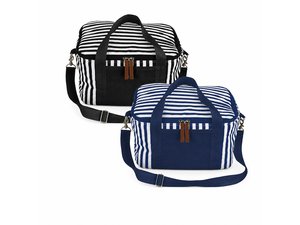 Cooler Bags (Striped Cotton Canvas)