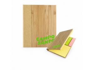 Custom Eco Note Pad Books With Bamboo Cover