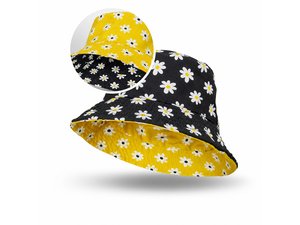 Full Colour Printed Reversible Bucket Hats