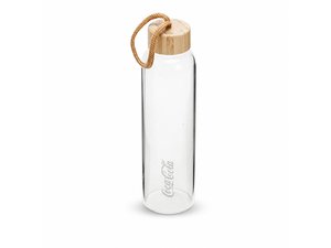 Glass Bottles With Bamboo Lids (1L)