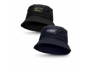 UPF50+ Rated Bucket Hats With Patch
