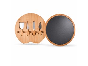 Compact Bamboo Cheese Boards