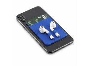Custom Silicone Wireless Earbud Phone Wallets