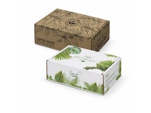 Die Cut Boxes with Hinged Lid  (175x130x65mm)
