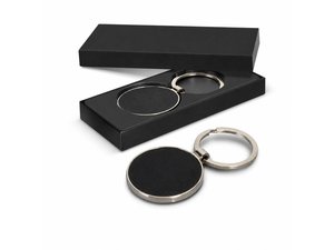 Round Nickel Key Rings