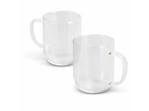 350ml Borosilicate Glass Mugs