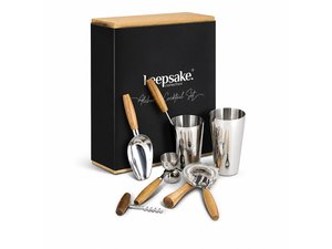 Keepsake Stainless Steel Cocktail Set