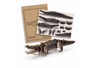 Basswood Model Crocodiles