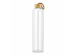 Glass Bottles - Bamboo Lid (1L)