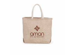 Jute Tote Bags (Herringbone)