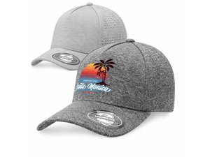 Custom Baseball Caps (Heather Polyester)