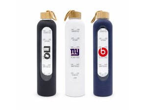 Glass Bottles - Drinking Goals (1L)