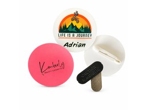 Custom Round Staff Name Badges (50mm)