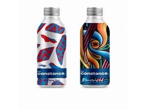 Aluminium Bottles Filled with Water (450ml)